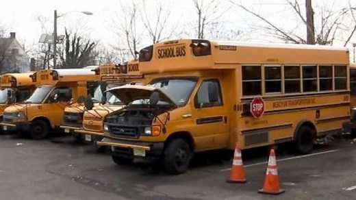 Driver abandons school bus full of kids mid-route