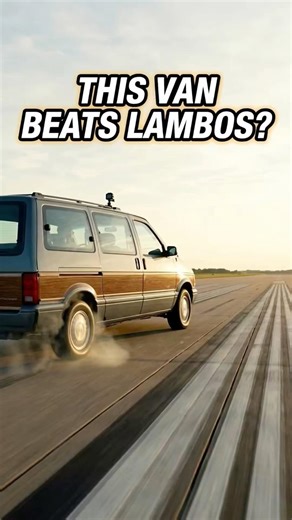Can a 1988 Minivan Beat a Lamborghini?