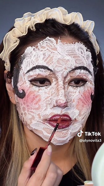 Lace Makeup Tutorial: Ondel-Ondel Version