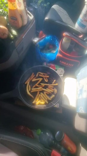 Cooking Delicious Meals Inside a Vehicle