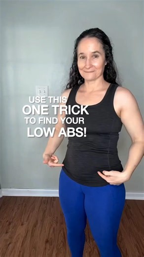 Can’t Feel Your Low Abs? Try This 1 Simple Trick! #shorts