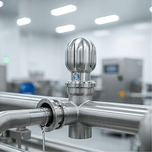 [Hot Item] 25.4mm Stainless Steel Sanitary Tri Clamp CIP Tank Rotary Spray Head