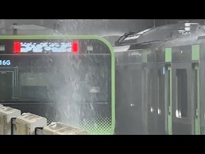 【ゲリラ豪雨注意‼️】JR東日本 秋葉原駅、上野駅の現在の状況です（2022/09/18 14時過ぎ）‼️