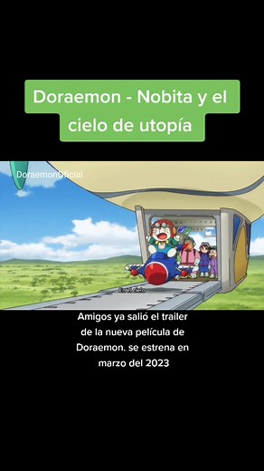 Nueva película de Doraemon 2023 - Nobita y el cielo de utopía