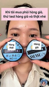 Test bông mút Amotals thật và giả #mypham #reelsviralシfb #xuhuong | Làm đẹp cùng Trà Mie