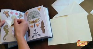 Let your creative juices flow with the Antiquarian Sticker Book