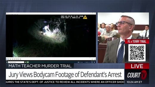 Math Teacher Murder Trial: Jury Views Bodycam Video of Arrest