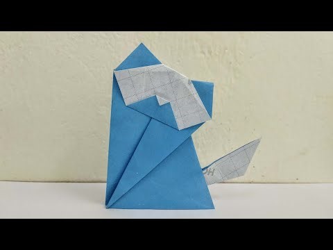 Origami Cat Tutorial | How to fold Cat easy | Origami Tutorial