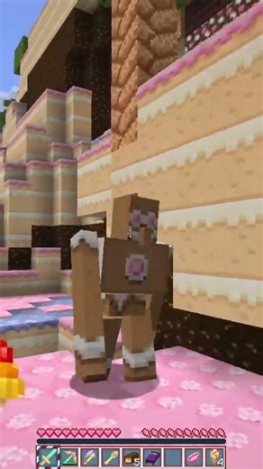 MINECRAFT mas o MUNDO virou DOCE 🍭 (Texture Pack Insano)