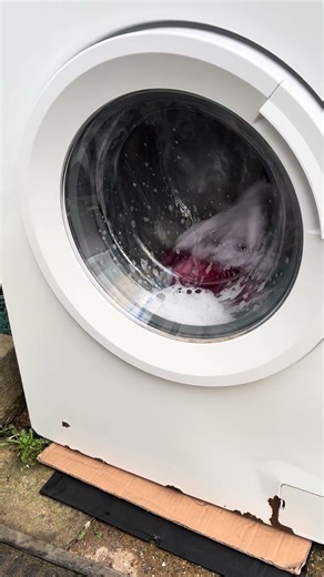 Beko WTB820E1W washing machine || Daily Quick 30° wash phase