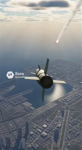 Patriot Missile Intercepts Scud | DCS Simulation #military #automobile #aviation #ai #fighterjet