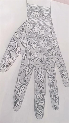 Trending lotus flower Mehendi Designs ✨ #artist #shortvideo #drawing #trending #flowerdesign#shorts