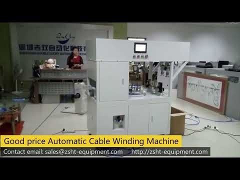 Automatic Cable cutting Coiling and Tying Machine with Reliable supplier