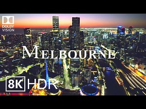 Melbourne, Australia 🇦🇺 in 8K HDR ULTRA HD 60 FPS Dolby Vision™ Drone Video