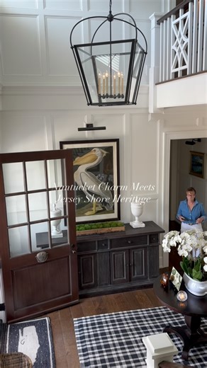 Reaching into the past for inspiration as we design for the future 🌊✨ We love blending timeless aesthetics to create something truly unique. ❤️ For this home, we’re merging Nantucket charm with old-world Jersey Shore grandeur, a coastal dream reimagined. | The Spotted Whale