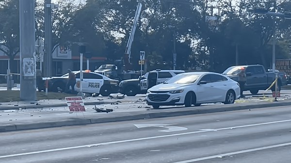 Man killed, 8 hurt after car involved in crash slams into NW Miami-Dade bus stop