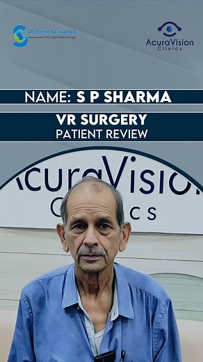 🌟 Transforming Vision with Advanced Care 🌟Using advanced VR treatment, we restored sight for a patient who had lost hope. Remember, early eye checks are crucial for preventing severe issues. Stay proactive about your eye health! 👁️✨ #retina #vrsurgery | Dr. Shreya Nayak