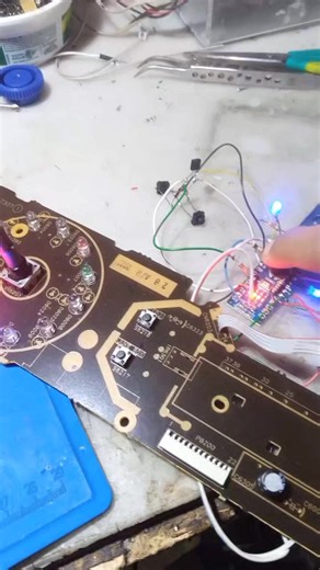 ma avance sobre el cambio del Panasonic #equipo #speaker #arduino #yaracuyvenezuela🇻🇪🇻🇪