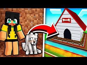 NOOB vs PRO: Puppy House Challenge in Minecraft