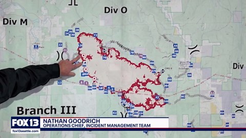 Lower Sugarloaf Fire grows to 15,000 acres, 0% contained in Chelan County, WA