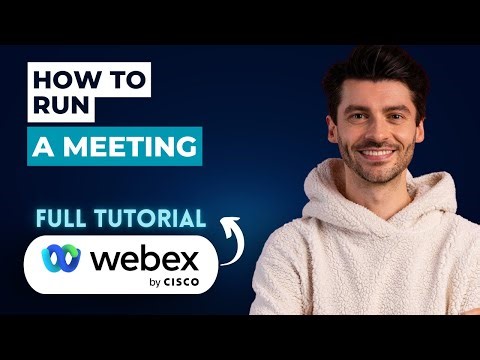 How to Run a Meeting on Cisco Webex Teams [2026 Full Guide]