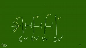 2. What is the total potential difference of the battery shown ... | Filo