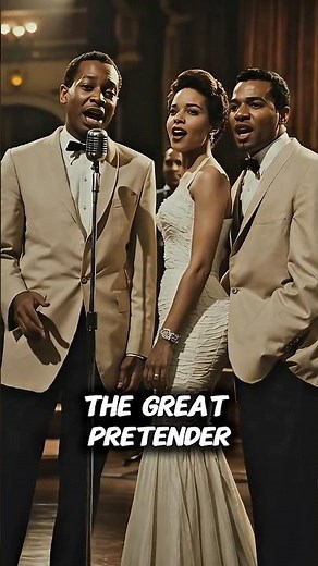 The Platters ❤️ The Great Pretender (1955) 🎭❤️🎵 #Shorts #50s #60s #70s #viral #trending