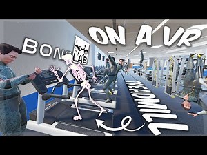 I beat BONELAB on a VR Treadmill! 💀