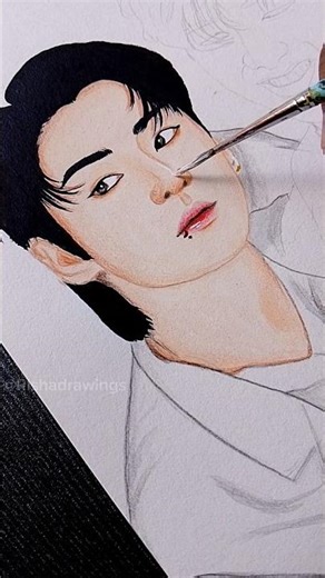 BTS(Jungkook)💜✨🎨#jungkook #bts #art #drawing #coloring #shorts