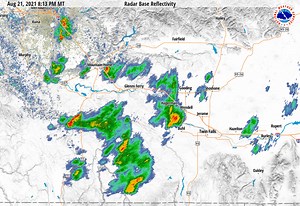 1.1K views · 30 reactions | Storms are continuing to form just ahead of an upper level low, mainly south and east of Boise. | US National Weather Service Boise Idaho | Facebook