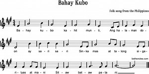 Bahay Kubo Beth's Notes Songs & Resources