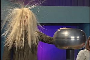 Static Electricity Fun with Science Bob on Make a GIF