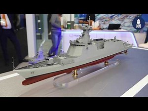 Hanwha Ocean FFX Batch II Frigate at IODS 2024 in Australia