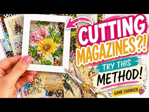 How to Harvest Magazines Using the Frame Technique ✂️