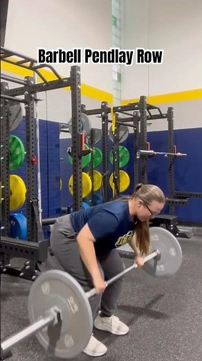 Barbell Pendlay Row Tutorial
