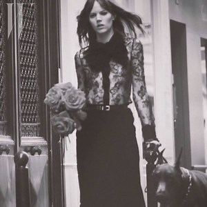 As Danish dream Freja Beha Erichsen turns 30, revisit a modern twist on the classic girl-meets-boy story in our Peter Lindbergh-directed Parisian love story, 'Novel Romance': http://wmag.cm/i5RHeSb | W Magazine