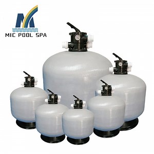 [Hot Item] Top Mounted Fiberglass Swimming Pool Sand Filter with Valve