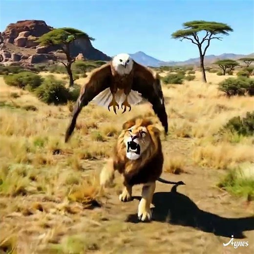 ⭐ 1. “Lion vs Eagle – जंगल का असली राजा कौन?”