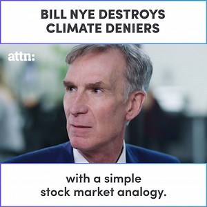 1.4M views · 3.1K reactions | Bill Nye The Science Guy just destroyed climate change deniers with a great analogy. | ATTN: | Facebook