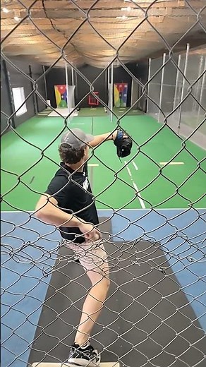 Pitching Warm Up Mound Drill (Split Stance Arm Rock and Go)