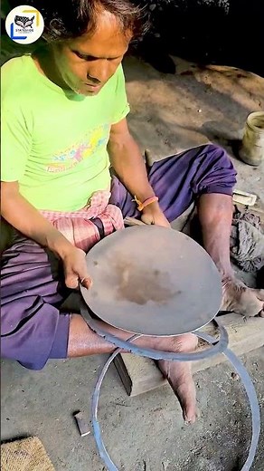 How Bronze Plates Are Made | Traditional Making Process #Shorts