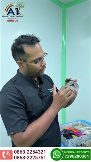 Knee replacement operation instrumentation | How it looks like? Dr Ramprasad K
