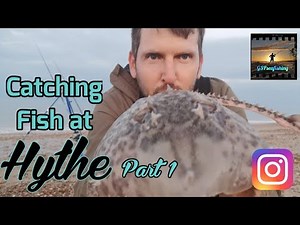 Sea Fishing UK | Hythe, Kent | Catching Fish From the Beach | Part 1