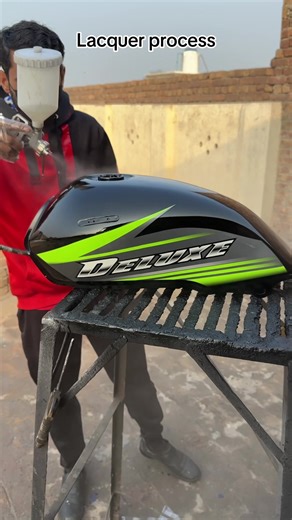 Honda Deluxe Fuel Tank Finishing Process Explained