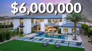 2.9K views · 111 reactions | Inside a $6,000,000 MODERN Oasis In Las Vegas | Las Vegas Luxury Home Tour | Dream Houses | Facebook