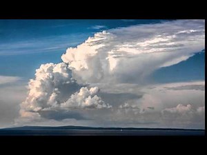 3 cumulonimbus cloud life cycle (timelapse)