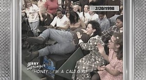 Today's #EpicSpringer moment from 1998, is proof that you never know what's going to happen at a live taping! | The Jerry Springer Show