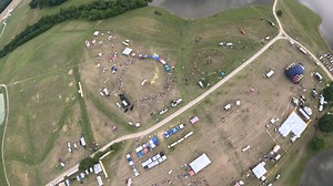 7K views · 102 reactions | Check out this amazing view from one of our jumpers at the First Fruits Farm Memorial Balloon Festival #veterans #skydiving #WindowWorld #americanairlines #hotairballoons | All Veteran Group | Facebook
