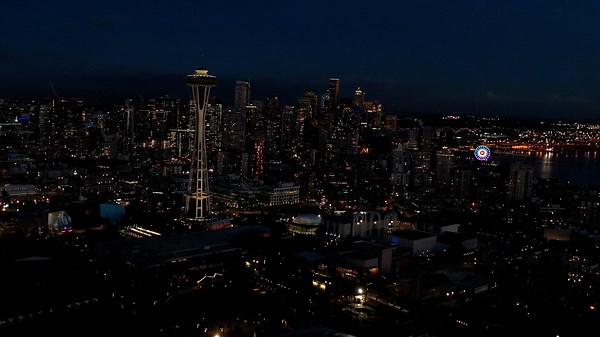 Drone Views of Seattle, Washington