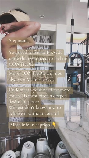 So many stepmom’s struggle with the need for Control. But what many of us don’t realize is what we think is a need for more control is actually a need for peace. But many if us don’t know how to create peace without seeking control. If you want to learn more about this process so you can let go of your need for control and focus on creating more peace.... Follow the link in my bio to schedule ypur consultation call today! 🔗 #stepmom #bonusmom #stepmomsofinstagram #blendedfamily